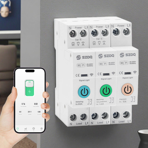 Дистанционное управление Wi-Fi 1P 63A 110V/220V автоматический выключатель Mini 6ka измерительный предохранитель от перегрузки умный 110V/220V MCB промышленный - Product Image 2