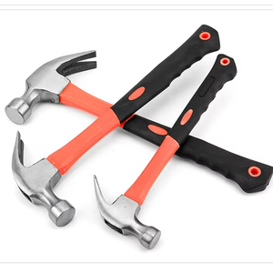 مطرقة عالية الجودة متعددة الوظائف برأس دائري ومقبض مطاطي، مصنوعة من الألياف الزجاجية، وزن 16 أونصة، مطرقة قوية للأعمال اليدوية، متاحة بتصنيع حسب الطلب - Product Image 1