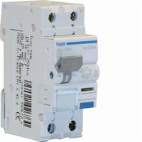 Compatible avec le disjoncteur miniature Hager Rcbo 1P+N 16A Type A 30Ma Courbe C 4500A