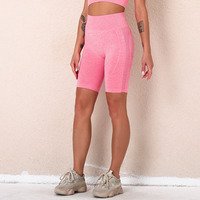 Ensemble de soutien-gorge de sport pour femmes OEM ODM, 2/3/4 pièces, sans couture, en spandex/nylon, respirant, séchage rapide, shorts de sport, haut court à manches longues pour le yoga