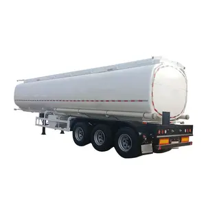 3 Axle 42000 45000 Liters tanker lorry Aluminum Carbon Steel Water Oil Tank Truck Trailer Stainless Liquid fuel tanker trailer