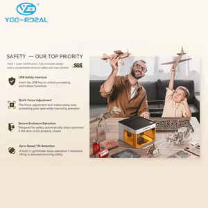 Untuk AtomStack P1 Mini Desktop cahaya ganda mesin penanda Laser mendukung kode QR/Logo/Teks/gambar ukiran batu karet kayu - Product Image 5