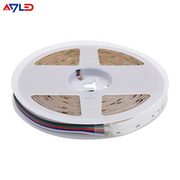 Bandeau LED COB Flexible RGBW Haute Densité 896 LED, Changement de Couleur, 24V CC, Bandes LED RGB+Blanc pour Éclairage Intérieur