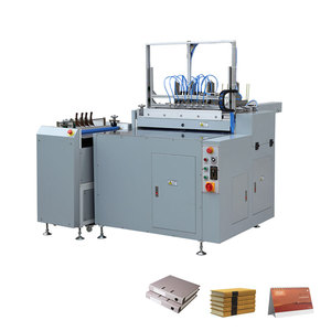 Nouvelle machine automatique Xinwei pour la fabrication de couvertures rigides et de boîtiers, 380V, composants PLC, garantie 1 an, 600kg - Product Image 1