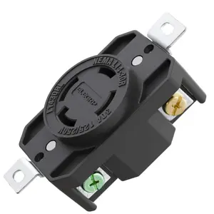 Ons Amerikaanse Nema L14-30R Flush Montage Locking Vergaarbak, Twist Lock Socket/Outlet Voor Generator, 30 Amp 125/250V 3 Pole 4 Wir