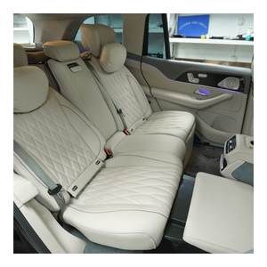 Kit de Molduras para Mercedes-Benz GLS450 (X167) 2022, Actualización de 5 Plazas, Color Gris Perla Plateado con Beige - Product Image 2