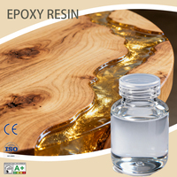 OSBANG 20KG Set Résine Epoxy Non Jaune Non Toxique pour le Travail du Bois Crystal Clear Transparent Wood River Table Composant Adhésif