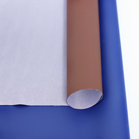 Tissu en vinyle imitation cuir gaufré en PVC, imperméable, anti-moisissure, résistant à l'abrasion, toucher doux, décoratif pour meubles, sacs, sièges de voiture