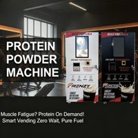 Máquina Expendedora de Proteína Inteligente Personalizable al por Mayor con Sistema de Agitación Independiente y Sistema de Autolimpieza para Áreas Comerciales