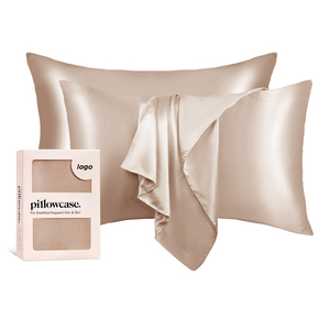 Federe in Pura <span class=keywords><strong>Seta</strong></span> di Gelso 100% 22 Momme, Misura Queen 51x76cm con Cerniera, Vendita all'Ingrosso - Product Image 1