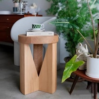 Table basse convertible ronde minimaliste en vente chaude