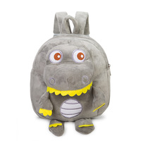 Sac à dos scolaire unisexe pour enfants en peluche, motif petit dinosaure, modèle 2026