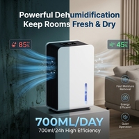 Purificateur d'air 3,2 L avec déshumidificateur multifonctionnel pour usage domestique, déshumidificateur Peltier en promotion pour le marché mondial