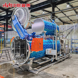 ZLPH Novo Esterilizador Automático de Spray de Água para Conservas, Laticínios e Embalagens de Garrafas SUS304 CE Máquina Autoclave - Product Image 2