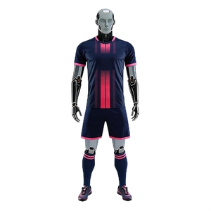 Seragam Sepak Bola Unisex Desain Baru, Modis, Bahan Anti Lembap dan Bernapas, Kaos Olahraga yang Dapat Disesuaikan - Product Image 2