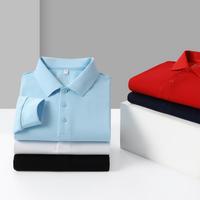 Chemise de golf unisexe à manches longues en polyester et coton, de haute qualité, pour uniforme professionnel, vente en gros du fabricant