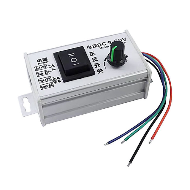 1000W High-power PWM DC Motor Speed Regulator, Forward and Reverse 24V12V Speed Control Switch, DC9-60V Dimming