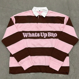 <span class=keywords><strong>Camisa</strong></span> Casual de Rayas con Bloques de Color para <span class=keywords><strong>Hombre</strong></span>, Estilo Urbano, de Lujo, Oversize, <span class=keywords><strong>Manga</strong></span> <span class=keywords><strong>Larga</strong></span>, Cuello Polo, con Botones Laterales, para Trabajo - Product Image 1