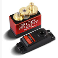 Servo Digital Impermeable DS3218 20KG de Alto Torque 6.8V Rotación de 270 Grados Engranaje Totalmente Metálico Doble Rodamiento de Bolas PWM 500-2500us