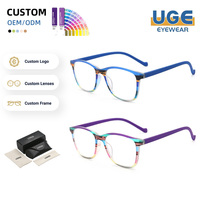 Lunettes de lecture portables fines à monture optique, légères, confortables, durables, élégantes, anti-lumière bleue, pour les voyages et la lecture