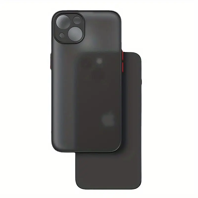 TPU+PC Shockproof Armor Matte Silicone Bumper Phone Case for IPhone  16 13 14, 15, 17 Pro Max Air 11 Skin Feel Matte Phone case