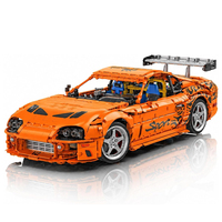 Blocs de construction de voiture de sport A80 YC-23049 1:8, jouets de construction, 4508 pièces, véhicule sportif dynamique, kits de briques MOC, cadeau pour adultes