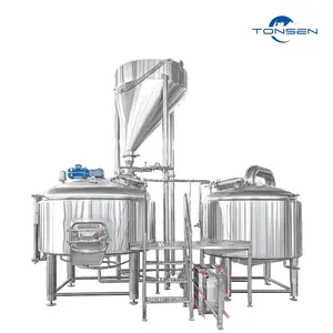 Cerveja de aço inoxidável 500l 1000l 2000l, máquina que faz cerveja, artesanato, cerveja, equipamentos, restaurante, micro sistema cervejaria