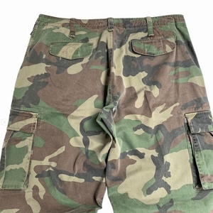 <span class=keywords><strong>Pantaloni</strong></span> <span class=keywords><strong>Cargo</strong></span> Mimetici da Lavoro Personalizzati con Stampa Integrale, 6 Tasche Utilitarie, Modello Baggy per Uomo - Product Image 4