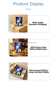 <span class=keywords><strong>Carte</strong></span> de vœux personnalisée en 3D lenticulaire, joyeux anniversaire, Noël, Saint-Valentin, <span class=keywords><strong>carte</strong></span> de félicitations, cartes de vœux avec enveloppe - Product Image 4