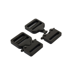 Hebilla de liberación lateral de aleación de zinc, negra, duradera, para bolsos, ajustable - Product Image 4