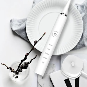 Waterproof Sonic Electric Toothbrush High Frequency <b>Vibration</b> Wireless Charging Tooth Brush for Adults - Product Image 6