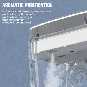 Inodoro Inteligente de Cerámica de Una Pieza <span class=keywords><strong>MUBI</strong></span>, Diseño Moderno de Alta Tecnología para Baño, con Descarga Inteligente y Sensor de Pie - Product Image 4