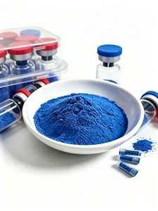 GHK-Cu Polvo de Cobre Azul Puro al 99% para Cosméticos, Apto para Productos para el Cuidado de la Piel, Suministrado Directamente por el Fabricante - Product Image 4