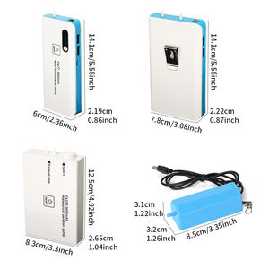 ערכת משאבת אוויר לאוורור מים מתוקים עם פלסטיק ABS עמיד, סוללת ליתיום 3000mAh/3600mAh/5000mAh, משאבת חמצן ניידת - Product Image 5