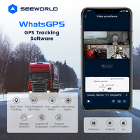 Traceur GPS de gestion de flotte avec capteur de carburant, surveillance de la température, analyse du comportement du conducteur et lecteur RFID