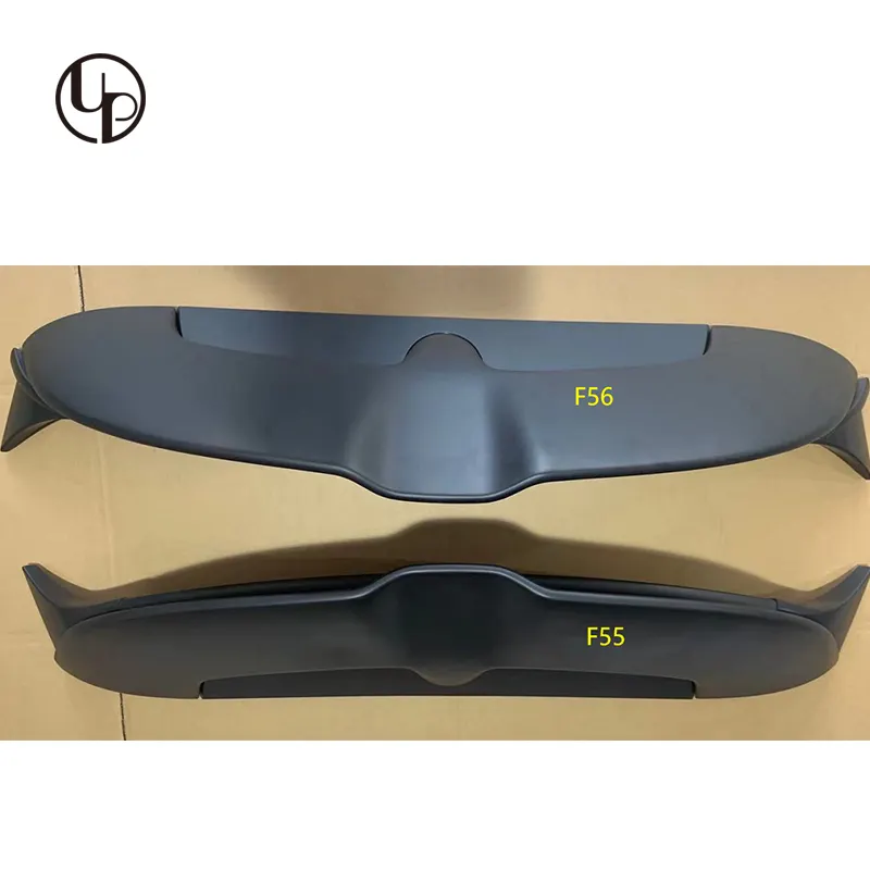 High quality PP rear bumper rear wing spoiler back spoiler boot lip for 2014-20 year F55 F56 bumper wing