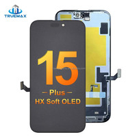 Ensemble d'écran OLED souple TEMX HX pour iPhone 15 Plus, écran tactile LCD complet pour smartphone, pour iPhone 15+