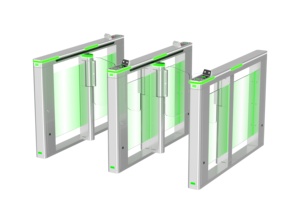 Puertas de velocidad de motor sin escobillas súper delgadas Puerta de torniquete de velocidad de color personalizable - Product Image 2