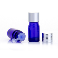 Hengjian 5ml 10ml 15ml 20ml 30ml 50ml 100ml verre bleu huile essentielle cosmétique soins de la peau sérum bouteille avec Euro bouchon à l'épreuve des enfants