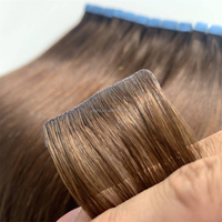 Meilleure vente Remy et bande Invisible cheveux Extension de cheveux Cabello pas cher naturel humain Invisible Extension de cheveux de bande