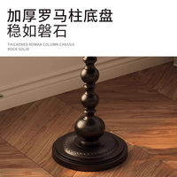 Table de chevet ronde en fer forgé / Table d'appoint pour salon / Mini table basse artistique