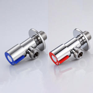 Válvula angular de acero inoxidable 304 con rosca hembra cromada para accesorio de grifo de ducha - Product Image 1