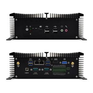 <span class=keywords><strong>Pas</strong></span> <span class=keywords><strong>cher</strong></span> prix 4lan ordinateur industriel dans <span class=keywords><strong>tel</strong></span> core 6157U ddr4 10USB 12COM 24 heures <span class=keywords><strong>de</strong></span> travail dissipation <span class=keywords><strong>de</strong></span> la chaleur ITX mini pc case - Product Image 2