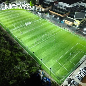 UNIGRASS Césped Sintético para <span class=keywords><strong>Canchas</strong></span> <span class=keywords><strong>de</strong></span> Fútbol, Césped Artificial para Fútbol - Product Image 1