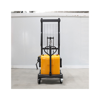 Empileur semi-électrique de tambour de levage de tambour d'huile de Haizhil avec la pince de tambour d'inclinaison et tournante de 180 degrés