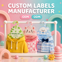 Cintre en carton recyclable et léger, personnalisable, pour boutique de vêtements pour animaux de compagnie, fournisseur, commande en gros