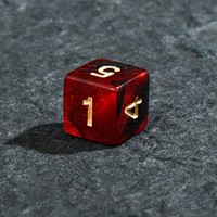 Dés magiques D&D (Dungeons & Dragons) D6, accessoires pour cartes, 16 mm, numéros 1-6, édition ciel étoilé, multicolores