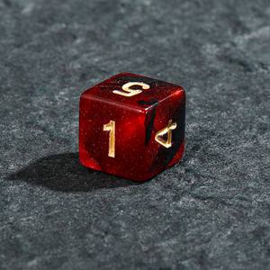 D6 <span class=keywords><strong>Dungeons</strong></span> & <span class=keywords><strong>Dragons</strong></span> (D&D) Cubo de Dados Mágicos, Accesorios para Cartas, Dados de 16 mm con Números del 1 al 6, Edición Cielo Estrellado, Multicolor - Product Image 3