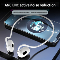 Earphone Wireless Pro Air V5.3 NeckBand VV4 & Headphone In-ear dengan Pengait Leher Sporty, Daya Tahan Baterai Ultra Lama