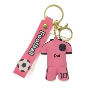 Llavero de Alta Calidad con Diseño 3D de Camisetas de Fútbol de Barcelona, <span class=keywords><strong>Juventus</strong></span>, Ronaldo, París, <span class=keywords><strong>Chelsea</strong></span>, Tottenham, AC Milan - Product Image 5